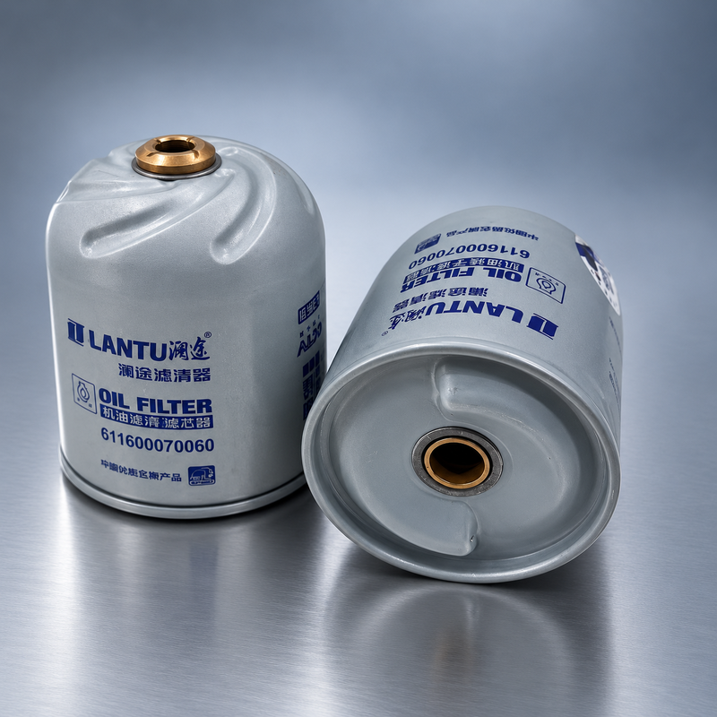 LANTU Centrifugal Oil Filter 611600070060 For WEICHAI WP9H WP10H Diesel Engines